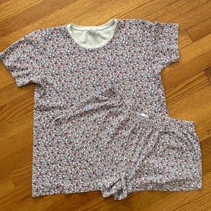 Lake Pajamas Floral Short Set